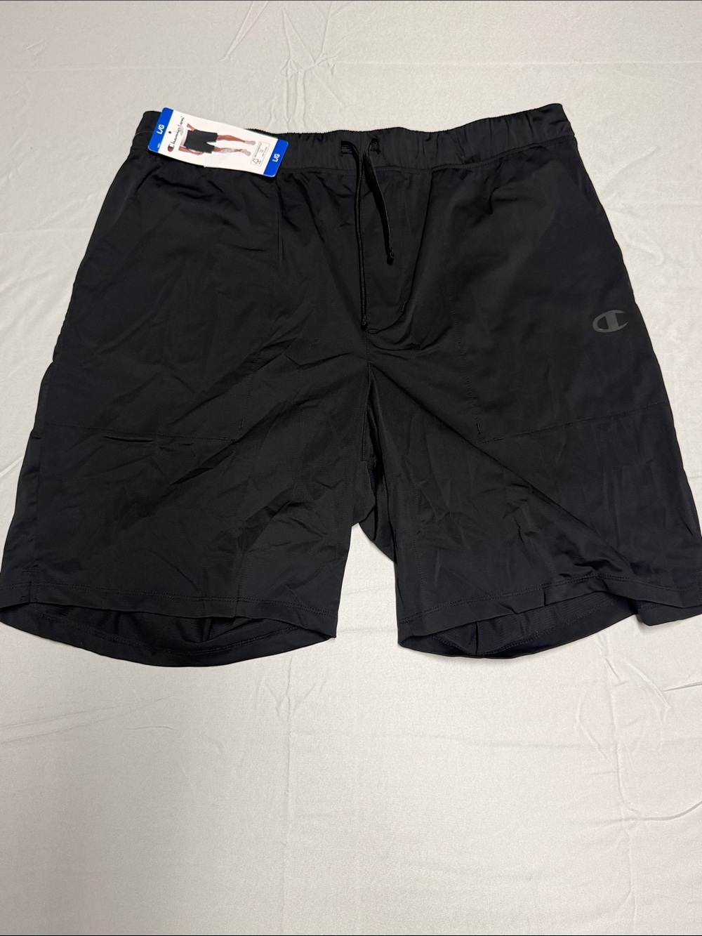 Champion Men's Black Athletic Shorts / Size Large